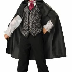 InCharacter Costumes Boy's Midnight Vampire 2B Child Costume