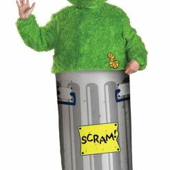 Disguise Sesame Street Men's Retro Oscar The Grouch Adult Teen Costume Costumes