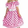 Disguise Disney Clubhouse Pink Minnie Mouse Girls Pink Costume Dress 2 Disguise Disney Clubhouse Pink Minnie Mouse Girls Pink Costume Dress
