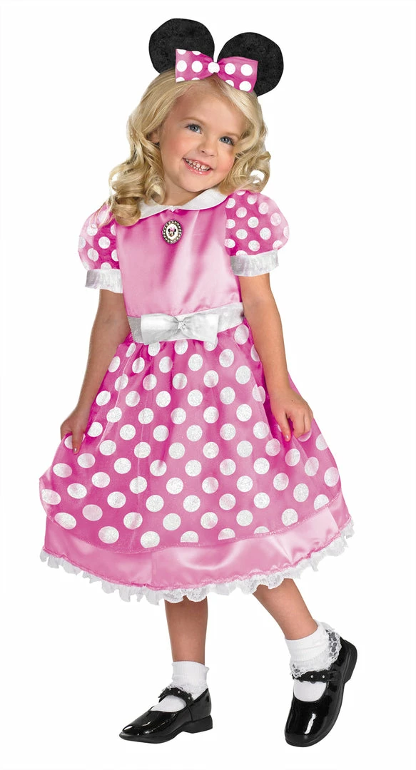 Disguise Disney Clubhouse Pink Minnie Mouse Girls Pink Costume Dress 3 Disguise Disney Clubhouse Pink Minnie Mouse Girls Pink Costume Dress