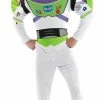Disguise Toy Story Men's Buzz Lightyear Deluxe Adult Costume With Glow Jetpack 2 Disguise Toy Story Men's Buzz Lightyear Deluxe Adult Costume With Glow Jetpack