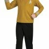 Rubie's Costumes Star Trek, Deluxe Gold Child Shirt