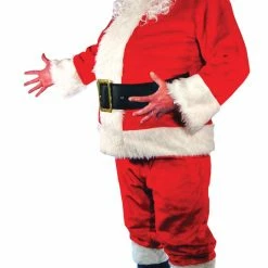 Seasonal Visions Santa Clause Suit Adult Costume, Large 46-50 Costumes