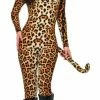 Leg Avenue Women's Cougar Animal Print Catsuit Adult Costume Costumes
