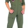 Leg Avenue Costumes Official Top Gun Maverick And Goose Flight Suit Men's Adult Costume