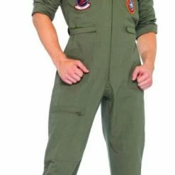 Leg Avenue Costumes Official Top Gun Maverick And Goose Flight Suit Men's Adult Costume