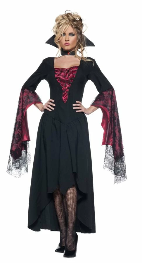 Underwraps Costumes Women's The Vampire Countess Costume 3 Underwraps Costumes Women's The Vampire Countess Costume