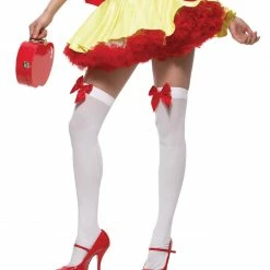 Leg Avenue Accessories Nylon Women's Thigh-Highs With Bow