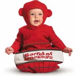 Disguise Barrel Of Monkeys Baby Bunting Costume