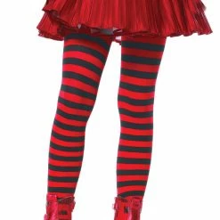 Leg Avenue Child Striped Tights Various Colours Accessories 12 Leg Avenue Child Striped Tights Various Colours Accessories
