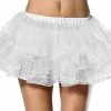 Leg Avenue Women's Petticoat Polkadot White
