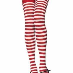 Leg Avenue Nylon Striped Thigh-High Witch Elf Stockings Accessories