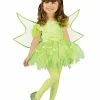Fun World Costumes Ballerina Fairy Green Toddler Costume & Wings 1 Fun World Costumes Ballerina Fairy Green Toddler Costume & Wings