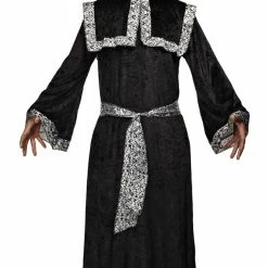 Seasonal Visions Nightmare Prophet Of Darkness Hooded Robe Adult Costume Costumes