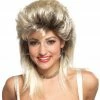 Seasonal Visions Wig Rocker Groupie 80's Blonde Wigs & Beards