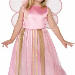 Living Fiction Girl's Pink Fairy Child Costume Costumes