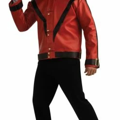 Rubie's Michael Jackson, Deluxe Red Thriller Adult Jacket Costumes