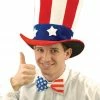 Forum Novelties Uncle Sam Independence Day Felt Hat