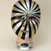 Forum Novelties Psycho Full Mask Black Gold Silver Masks 1 Forum Novelties Psycho Full Mask Black Gold Silver Masks