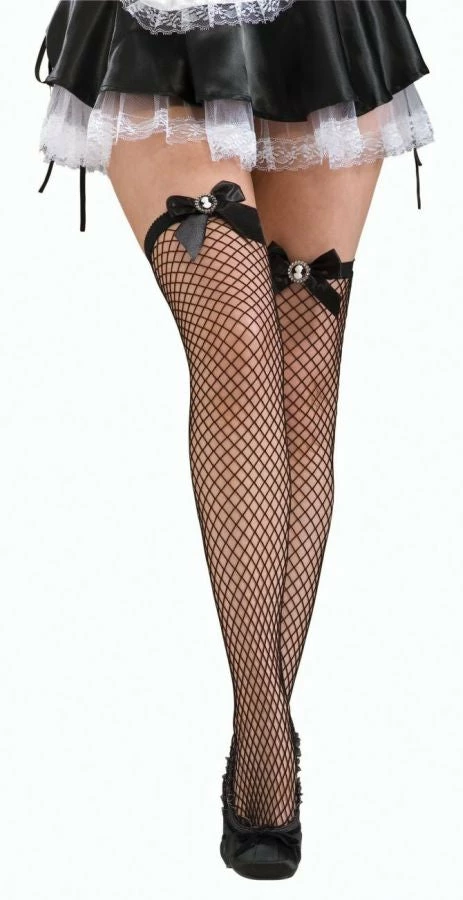 Rubie's Thigh Highs Fishnet Cameo Accessories 3 Rubie's Thigh Highs Fishnet Cameo Accessories