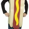 Rasta Imposta Costumes Hot Dog, Bun And Mustard Child Costume.
