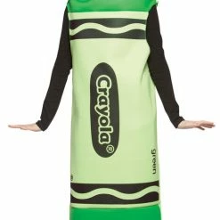 Rasta Imposta Costumes Crayola Crayon Adult Costume, Pink, Blue, Red, Green