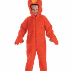 Disguise Sesame Street Elmo Deluxe Plush Kids & Toddler Costume Costumes