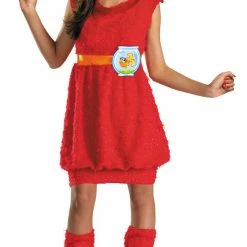 Disguise Costumes Sesame Street Elmo Girls Costume Dress