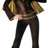 Rubie's Elvis Presley, Women's Black Jumpsuit Costume Costumes