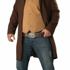 InCharacter Costumes Men's Plus Size Rawhide Renegade Adult Western Costume