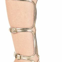 Ellie Shoes Women's Sexy Gold High-Heel Gladiator Sandals Accessories