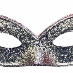 Morris Costumes Lame Harlequin Mask Masks