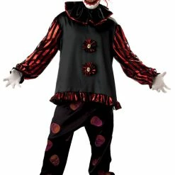 Seasonal Visions Carver The Killer Clown & Mask Adult Costume