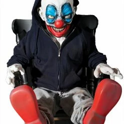 Distortions Giggles Latex Animated Rocking Laughing Clown Prop Decorations & Props