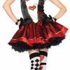 Leg Avenue Women's Tea Party Queen Bunny Hearts Costume