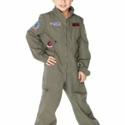 Leg Avenue Costumes Top Gun Flight Suit Child & Toddler Costume