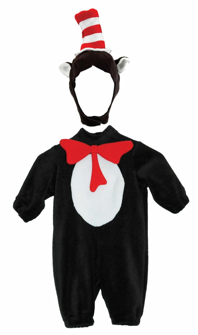 Elope Dr Seuss Cat In Hat Infant Baby Toddler Romper Costume 3 Elope Dr Seuss Cat In Hat Infant Baby Toddler Romper Costume