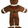 Rasta Imposta Gingerbread Man Adult One Size Costume Costumes