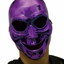 Seasonal Visions Sinister Ghost Metallic Mask Masks