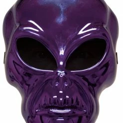 Seasonal Visions Sci-Fi Costumes Alien Hockey Purple Mask