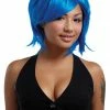 Seasonal Visions Sweet Shag Wig Beautiful Blue Women's