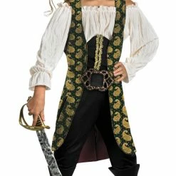 Disguise Pirates Of The Caribbean Girl's Angelica Deluxe Costume Costumes
