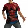 Disguise Spider-Man T-Shirt And Mask Men's Costume Costumes