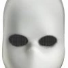Disguise Doll Mask Adult Blank Expression Black Eyes Masks