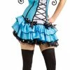 Fun World Women's Turquoise Fairy Costume Costumes