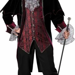 InCharacter Costumes Men's Vampire Of Versailles Adult 2XL Costume