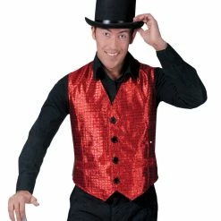Funny Fashion Shiney Vest Adult