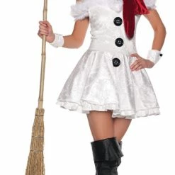 Underwraps Costumes Women's Snowed In Snowman Sexy Costume Dress