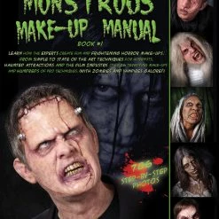 Morris Costumes Monstrous Make Up Book 1