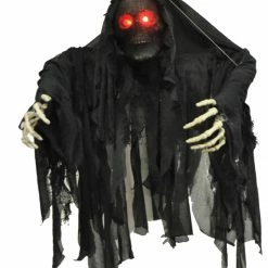 Morris Costumes Hanging Black Wrapped Ghoul Decoration Decorations & Props